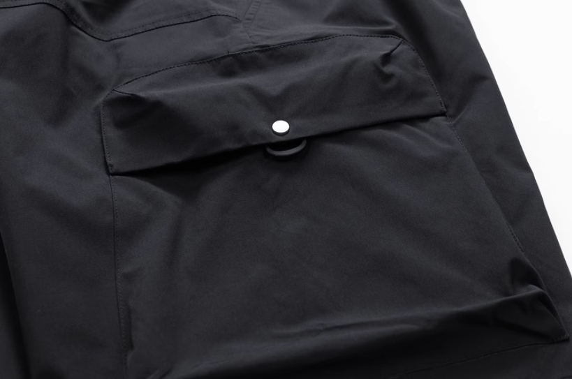 Cargo Pocket Pants Vintage Shorts Custom Logo for Men Jogger Gym Outdoor Oversized Cotton Casual Loose Summer
