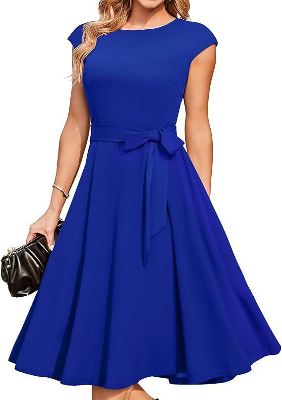 Women Maternity A-Line Sleeveless Cocktail Dresses Modest Church Guest Formal Wedding Party Graduation