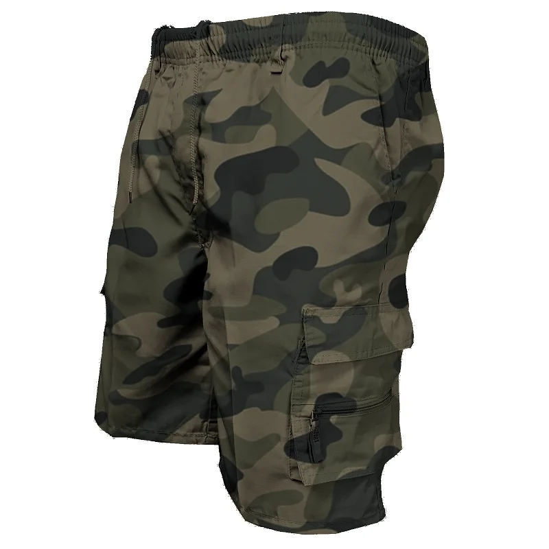 Fashion Sports Outdoor Tactical Pants Casual Cargo Shorts Plus Size Trousers Overalls Short Pants