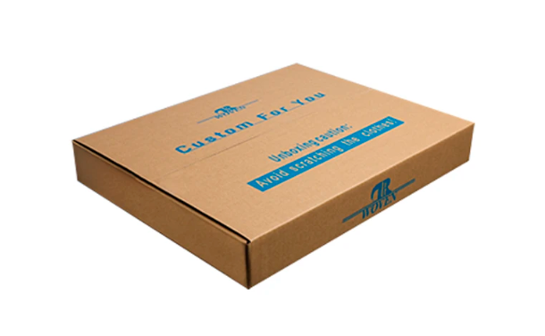 Packaging and shipping information illustration showing transit paths