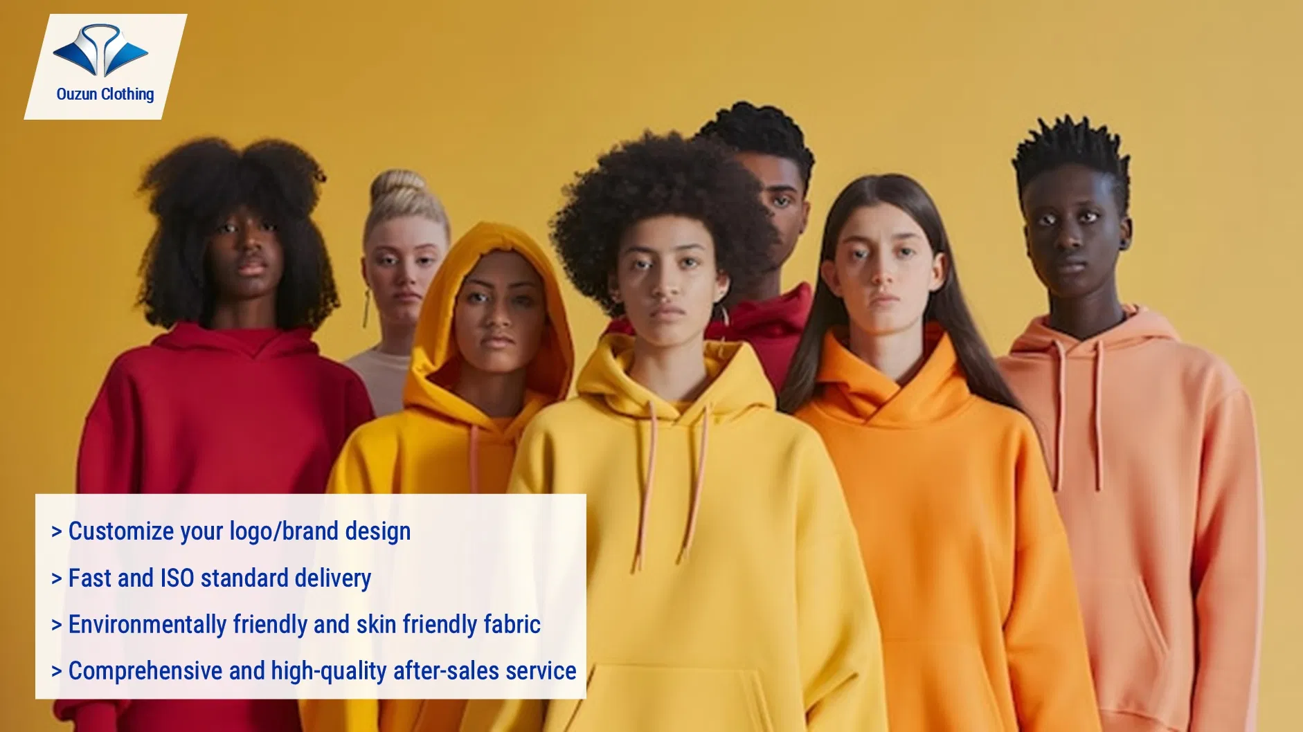 Custom Logo Hoodie Banner