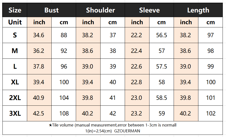 Size Guide or Details