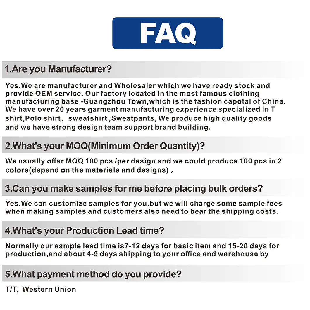FAQ Infographics