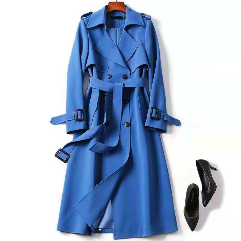 Elegant Casual Long Trench Overcoat