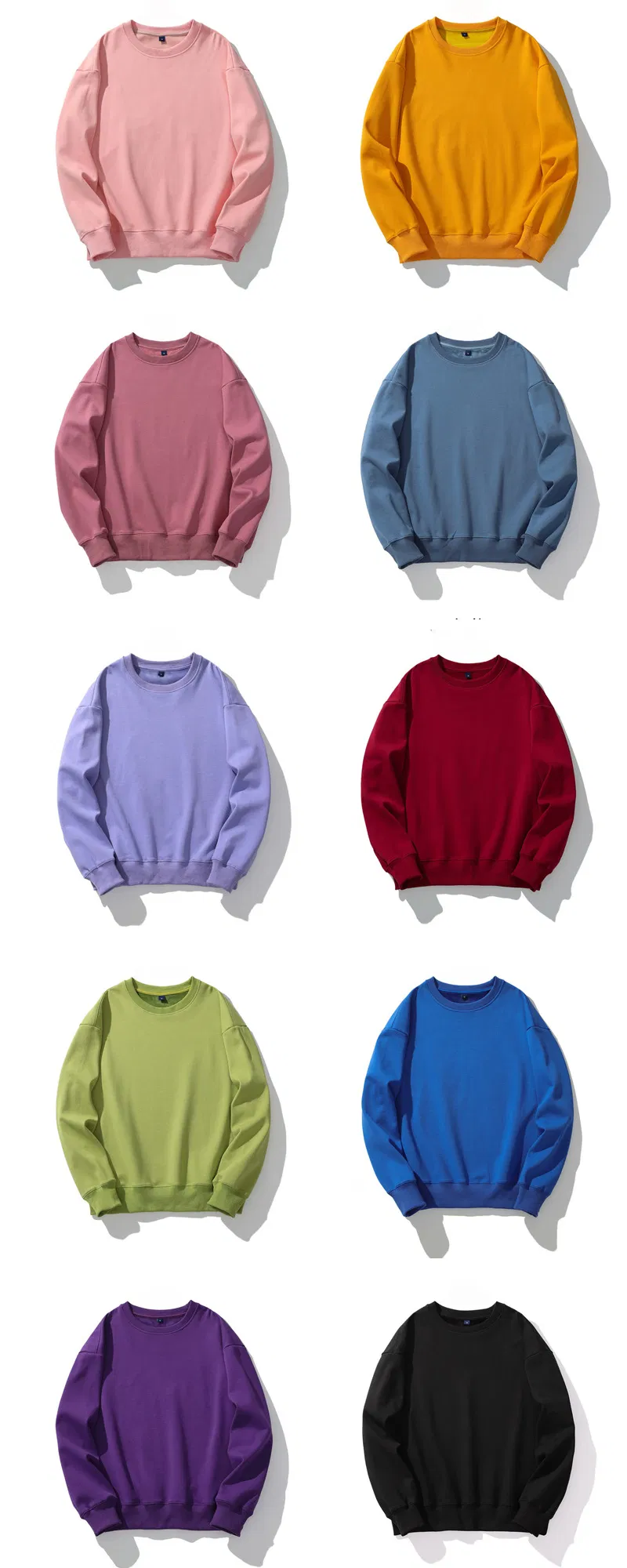 360g Cotton Pullover Wholesale Hoodies Embroidery Custom Logo Blank Men's Sweatshirts Jersey