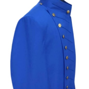 OEM Designer Customized 100% Woolen Overcoat Plus Size Trench Coat Button Decoration Royal Style Men's Coats