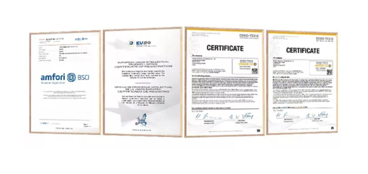 Company Certificates