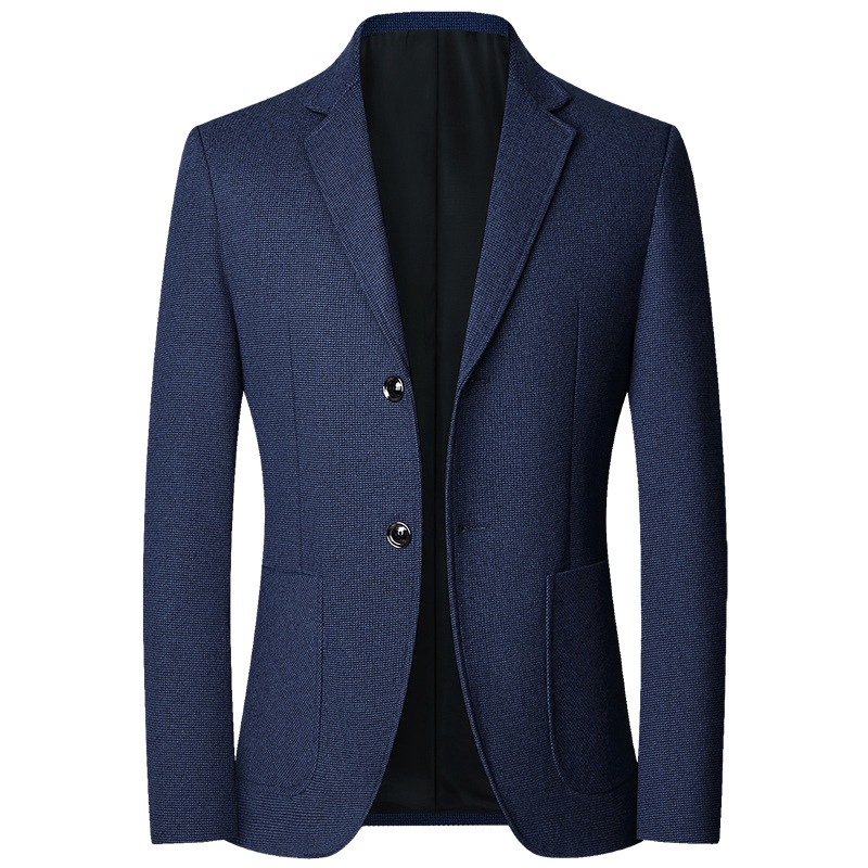 2024 Autumn High Quality Slim Fit Blazers & Suits Jackets Business Casual Wool Coats for Men
