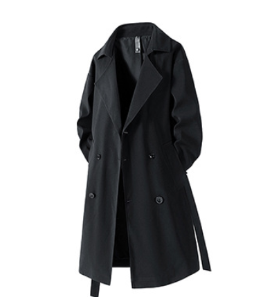 Mid-length Trench Coat For Men, New Style In Autumn 2026, American Fashion Brand, Casual Wear