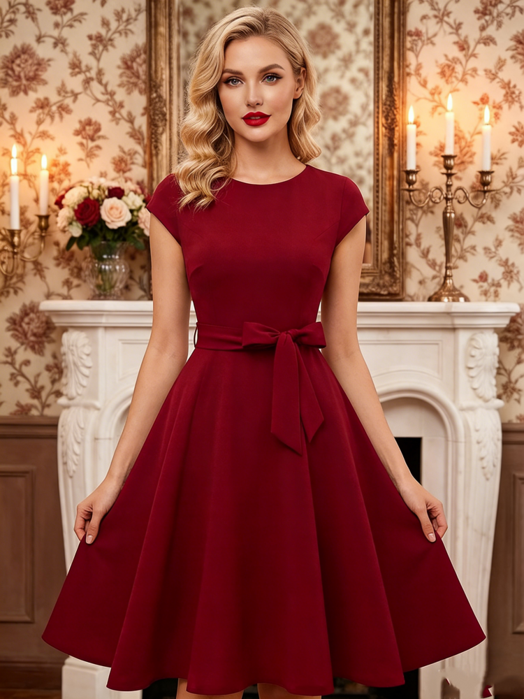 2026 Spring Elegant and Fashionable Lace Straight Cocktail Evening Gown Party