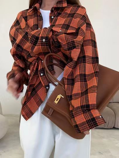 Women's long shirt detail 6