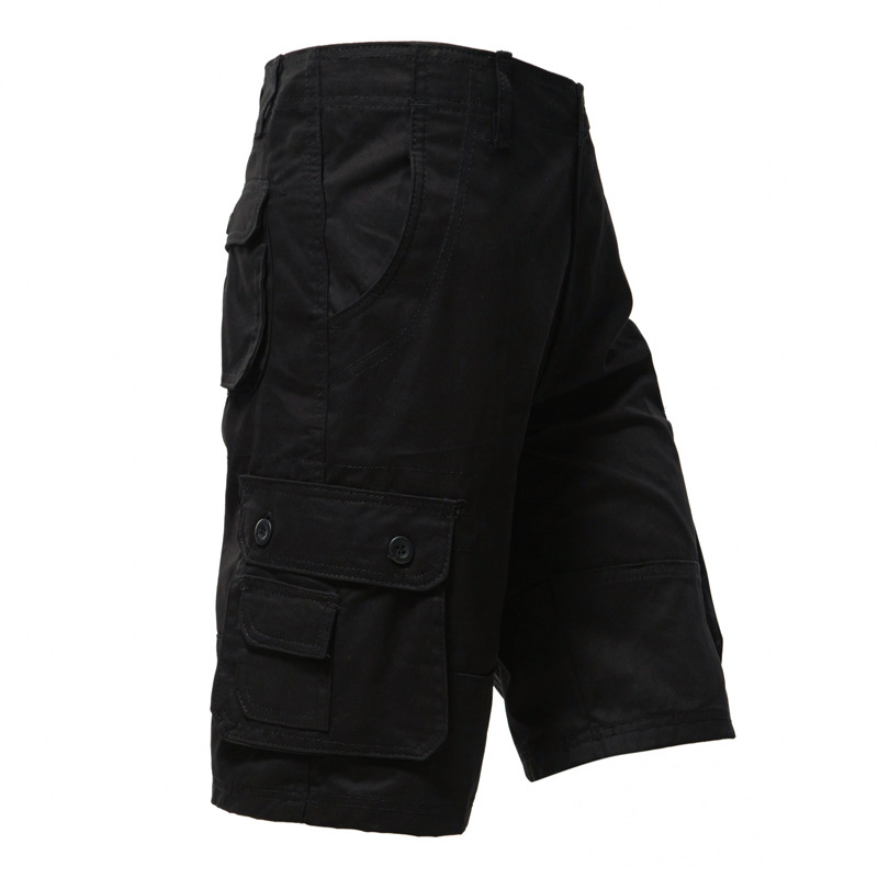 OEM Factory Men's Sporty Quick Dry Tactical Pants Outdoor Cargo Shorts with Multi-Pockets Made From Worsted Fabric