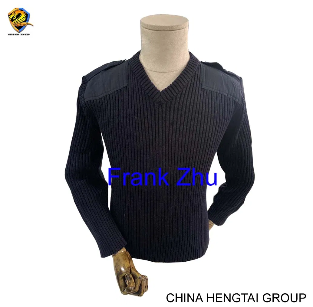 Navy Blue Cardigan-Od Green Jersey-Tactical Acrylic Pullover-Camouflage Wool Sweater