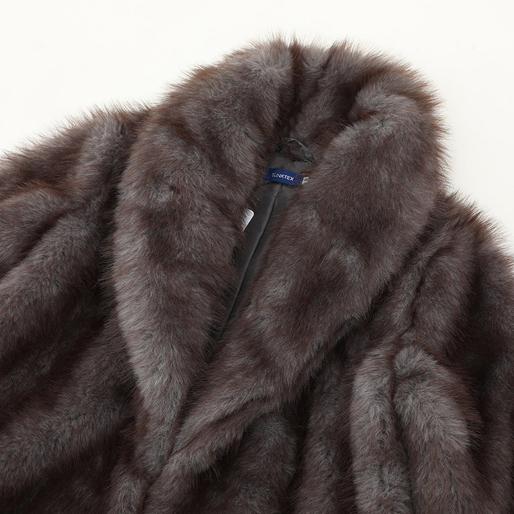 Wholesale Winter Fashion 3xl Overcoat Women's Faux Fur Winter Coat