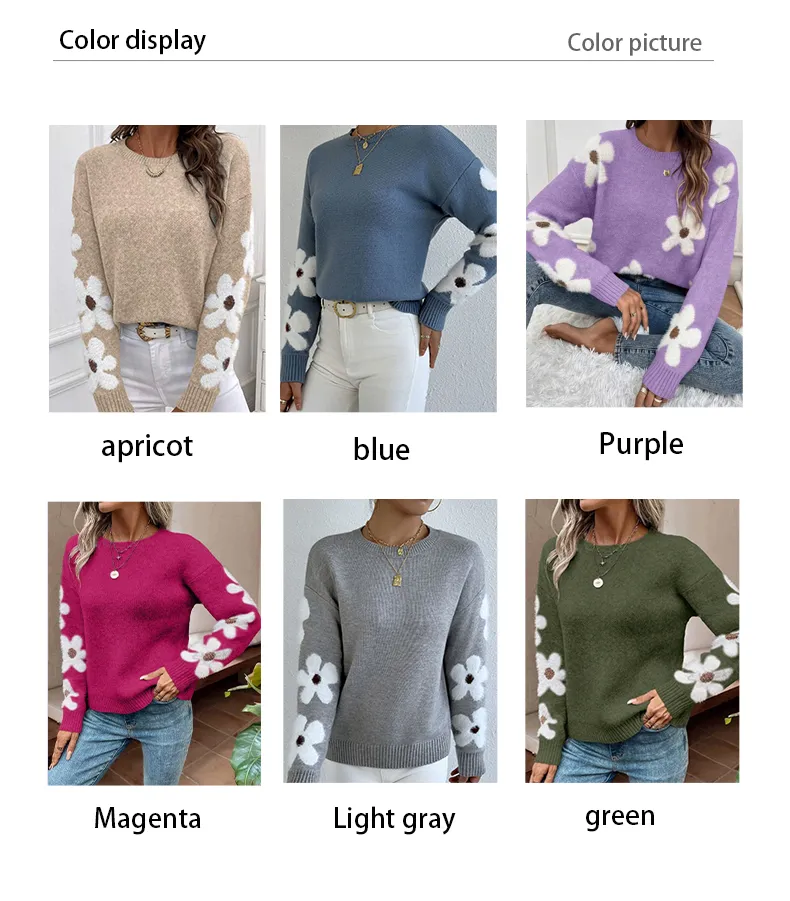 Elegant Floral Jacquard Knitted Cardigan Textures