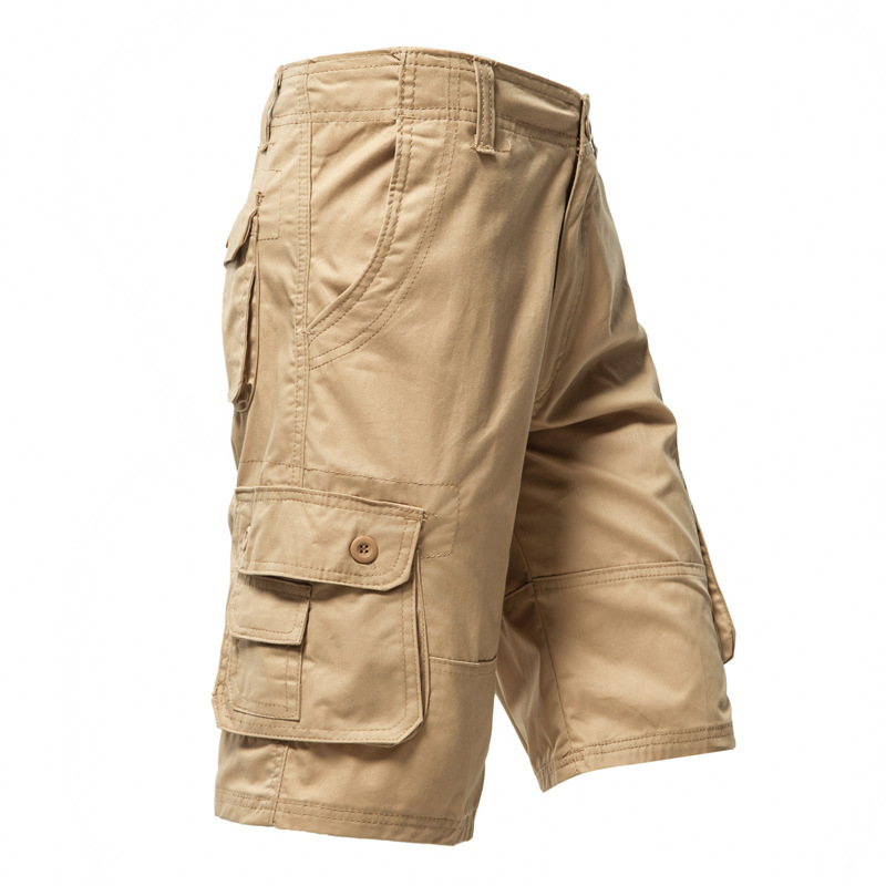 OEM Factory Men's Sporty Quick Dry Tactical Pants Outdoor Cargo Shorts with Multi-Pockets Made From Worsted Fabric