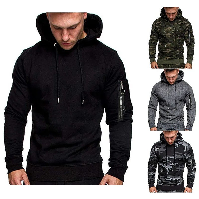 Outdoor Wear Leisure Fashion Hoodie Pullover Micro Fleece Sweatshirts