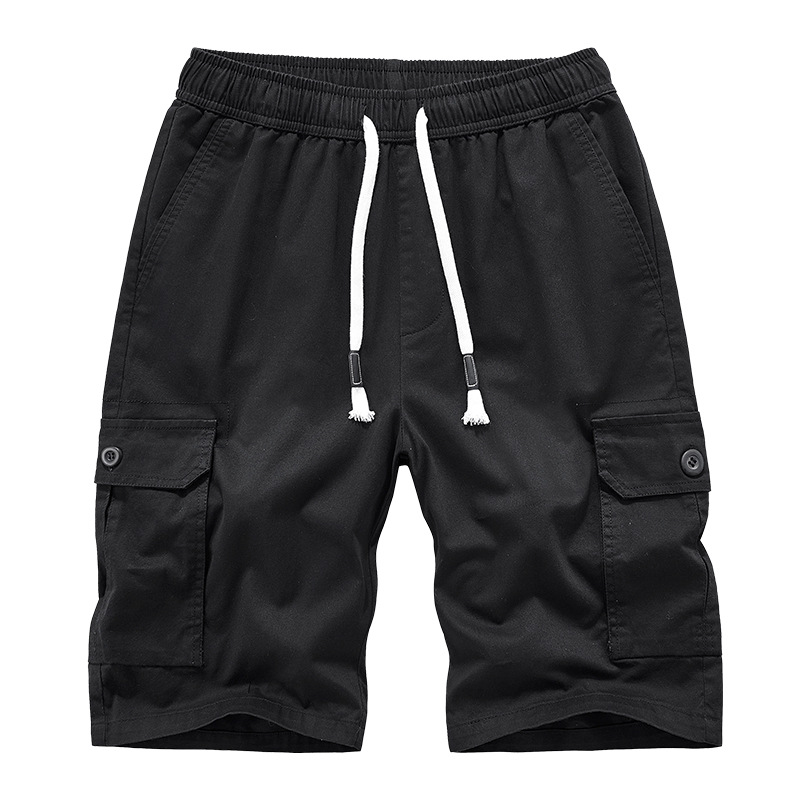 Summer New High Quality Cargo Short Pant Men's Plus Size Cotton Casual Shorts Sports Five Quarter Pants OEM