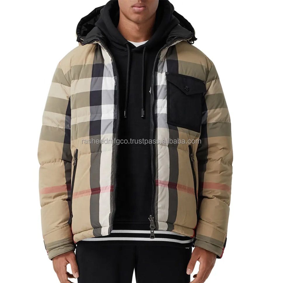 Men Puffer Jacket Detail 1