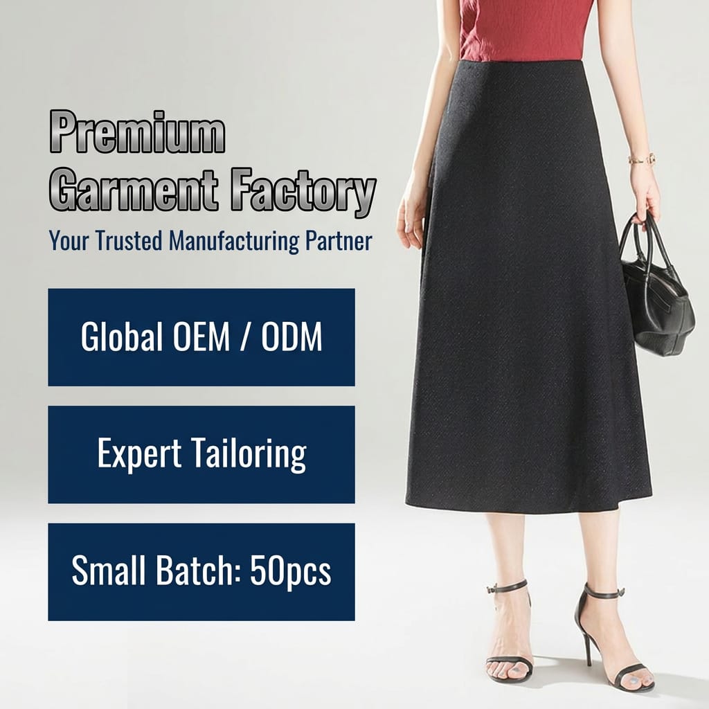 Maxi Skirts High Waist Black Shimmer ALine Midi Skirt Elegant Flared Casual Office Wear for Women