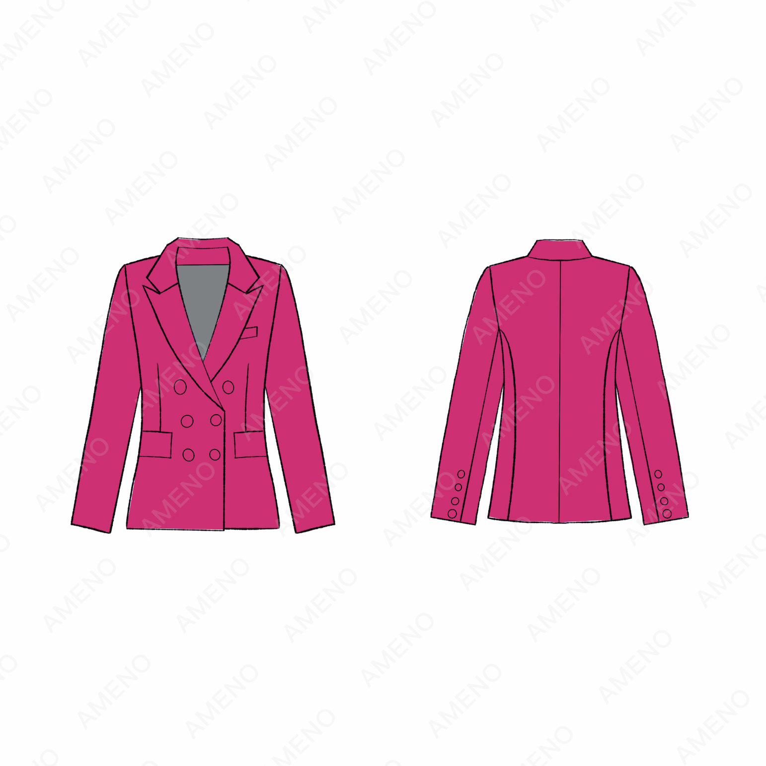 Trendy Factory Oem Femme Blazers Ladies Elegant Women's Suits &amp; Tuxedo blazer Jacket for Women