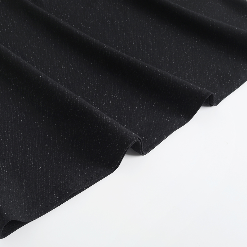 Maxi Skirts High Waist Black Shimmer ALine Midi Skirt Elegant Flared Casual Office Wear for Women