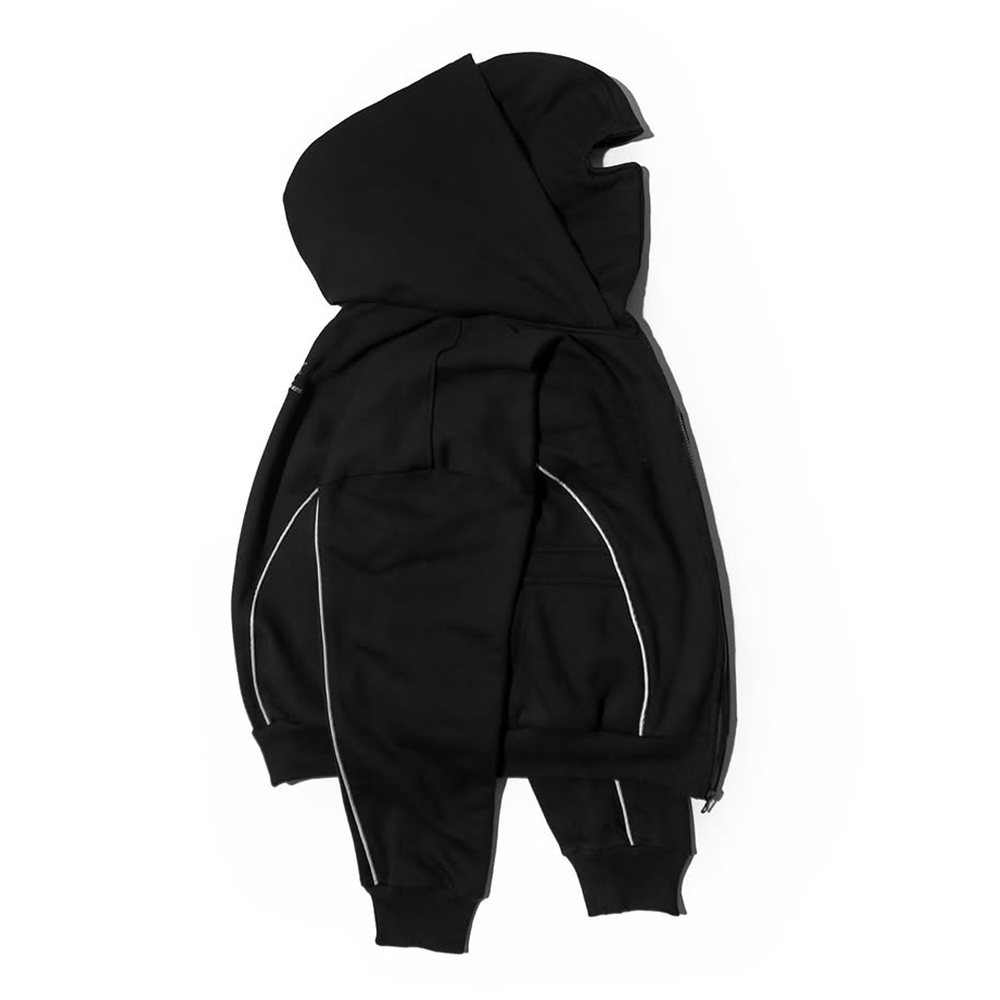 Wholesale Custom Men's Tracksuit Full Face Zip Hoddie Ang Jogging Pants Set High Quality Sweatsuit 2 Piece Set