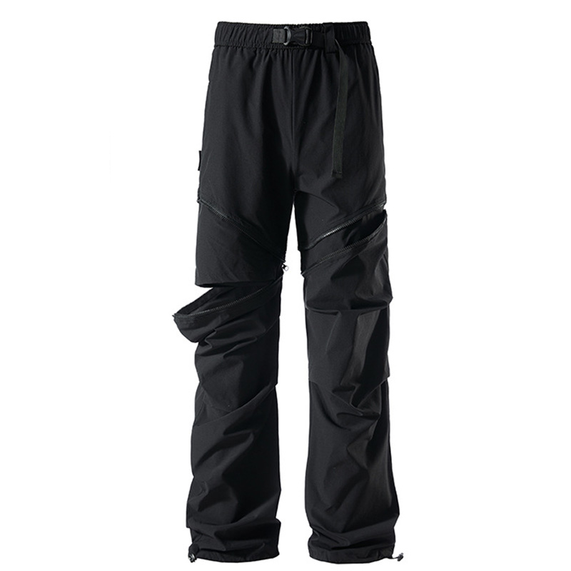 Trendy Convertible Two-in-One Pantalones Para Exterior Cargo Pants Lightweight Ice Silk Sports Casual Shorts Outdoor Pants