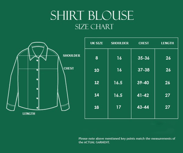 Size Chart 1