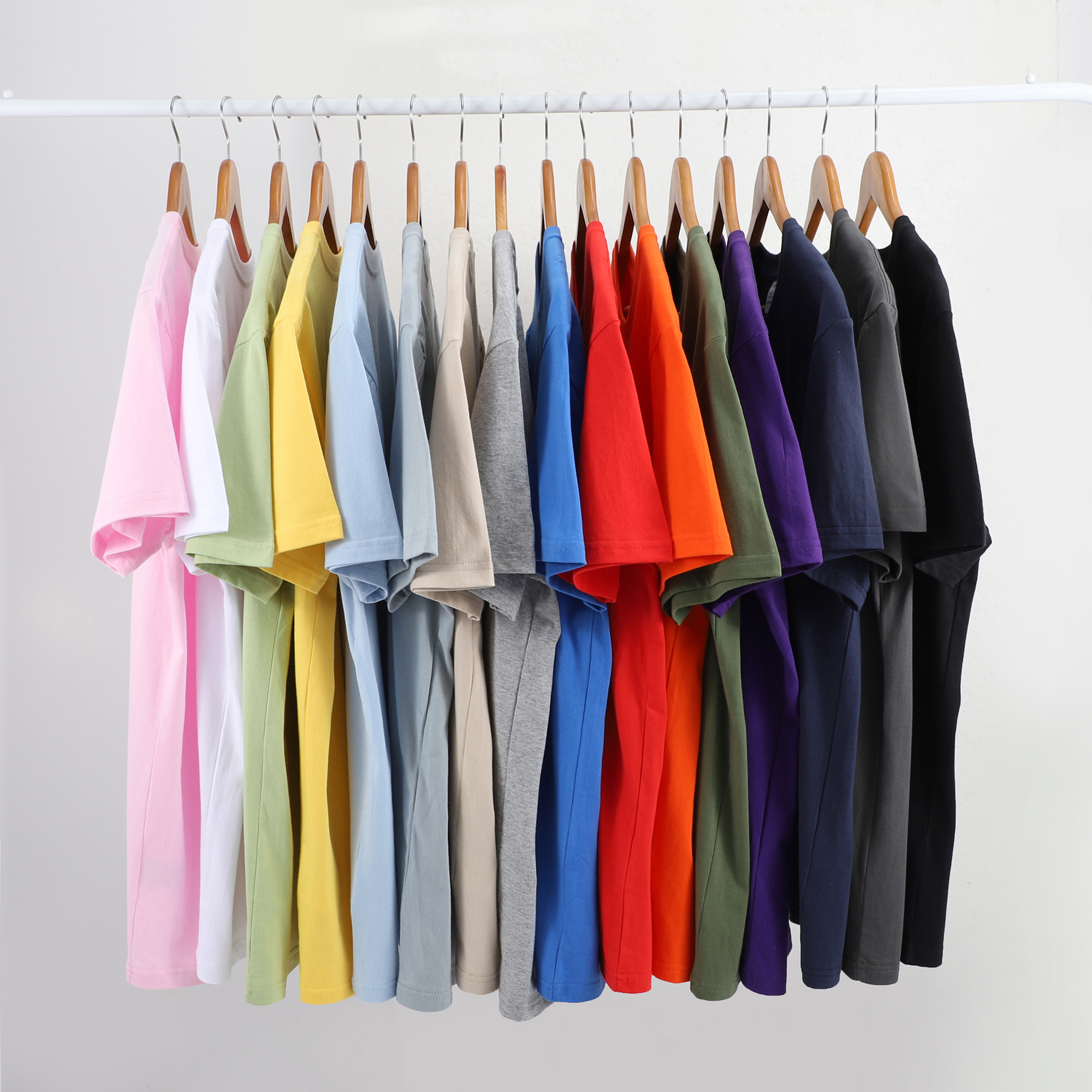 High Quality Wholesale 100% Cotton Tshirts For Men T Shirts Plain Custom DTG Printing Oversized White Blank T-Shirt