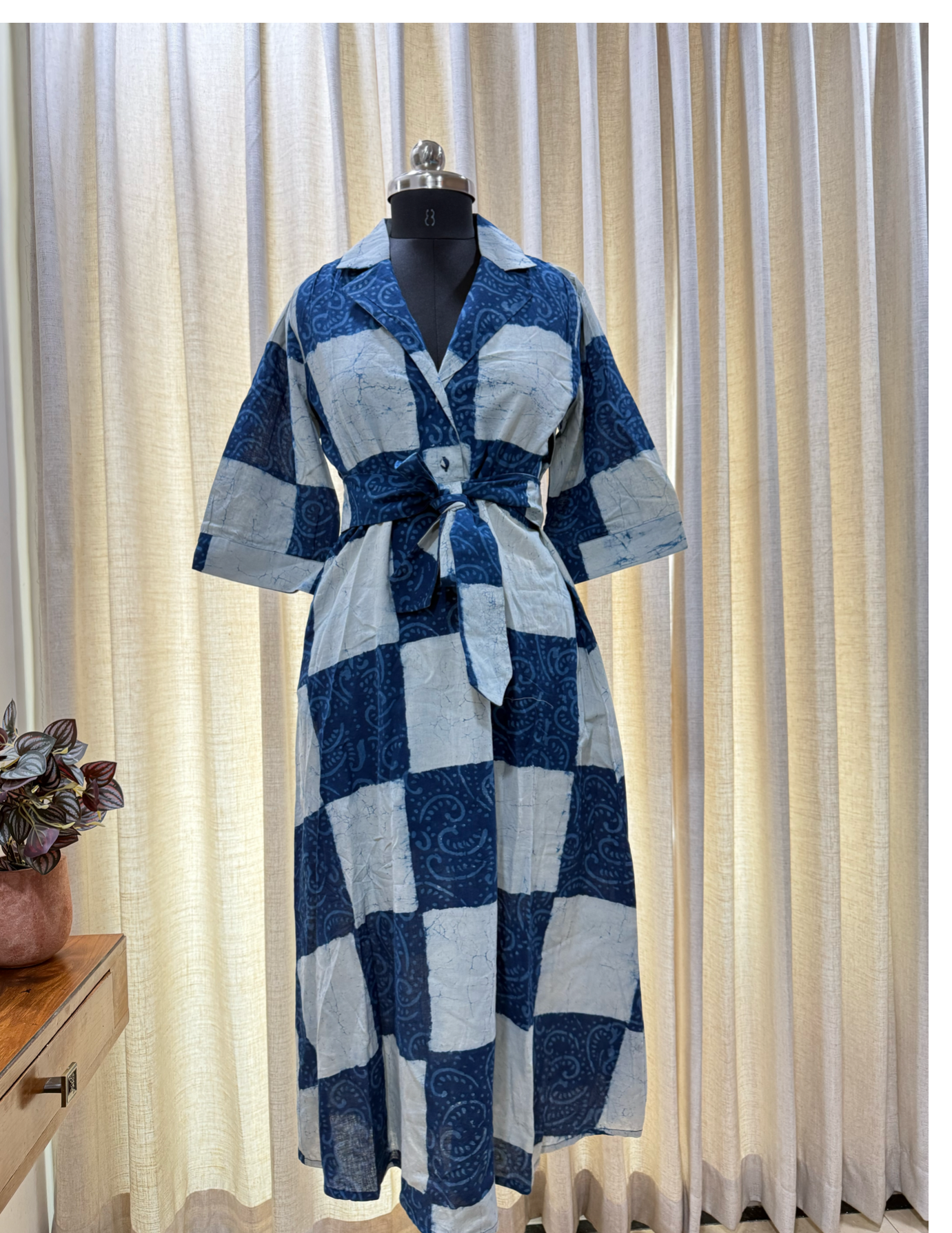 Girl's beautiful Cotton wrap dress