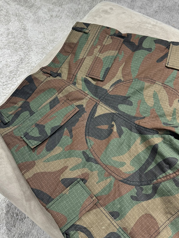 Manufacturer Customized Summer Outdoor Workout Hiking Cargo Half Pants Mens Camouflage Cargo Shorts