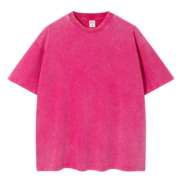 High Quality 100% Cotton Vintage Acid Washed Oversized 240 Gsm Men's Printed T-Shirts Yarn Dyed Eco-Friendly Quick Dry
