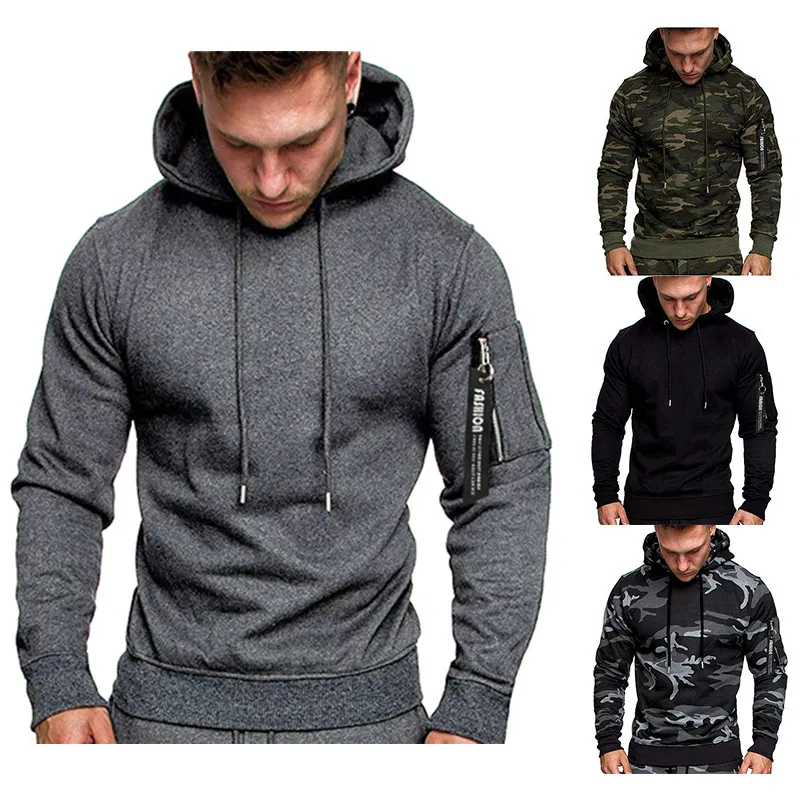 Outdoor Wear Leisure Fashion Hoodie Pullover Micro Fleece Sweatshirts