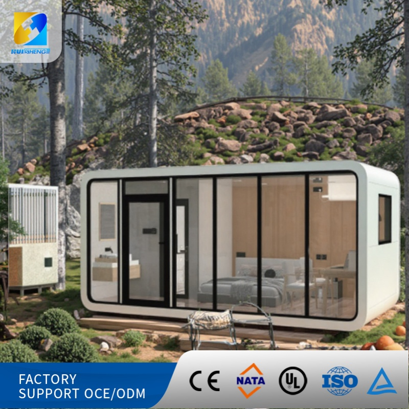 مطعم الكابينة كبسولة للبيع الساخن تصميم جديد منازل صغيرة حاويات