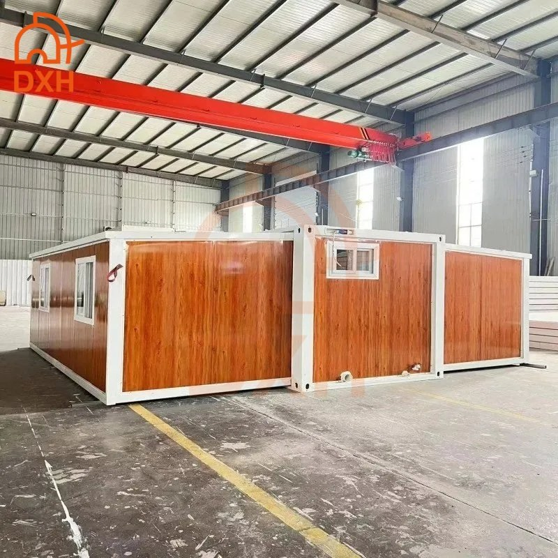 سعر المصنع عالي الجودة منزل حديث فخم مسبق الصنع قابل للطي منتجع فندقي قابل للتوسيع منزل حاوية قابل للطي