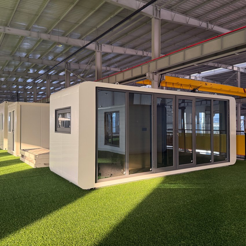 كابينة آبل فاخرة بتصميم صديق للبيئة للعيش العصري