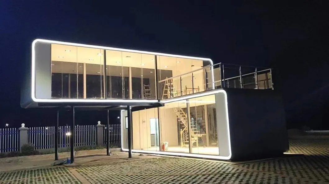 تصميم مبتكر كوخ تفاح