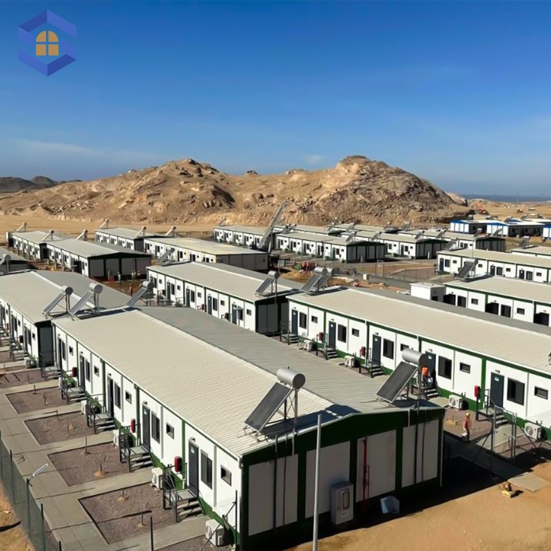 منزل حاوية متنقل مسبق الصنع طويل العمر لمعسكرات التحول في المصافي والإسكان الاجتماعي في المناطق الجبلية وإعادة تطوير الأحياء الحضرية في مناطق الانتقال