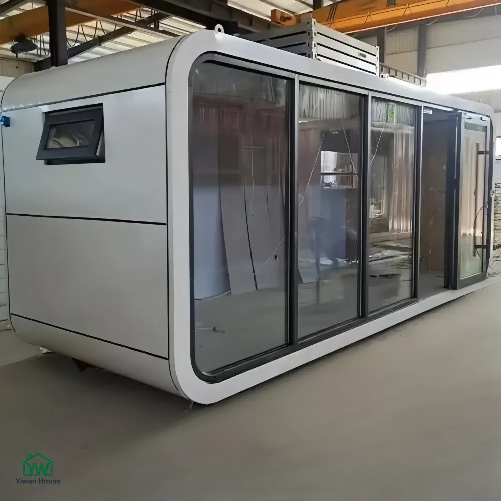 Sturdy Anti Typhoon Frame Apple Cabin Factory Price Modern Modular Capsule House Prefabricated Steel Structure Mountain Resort Home