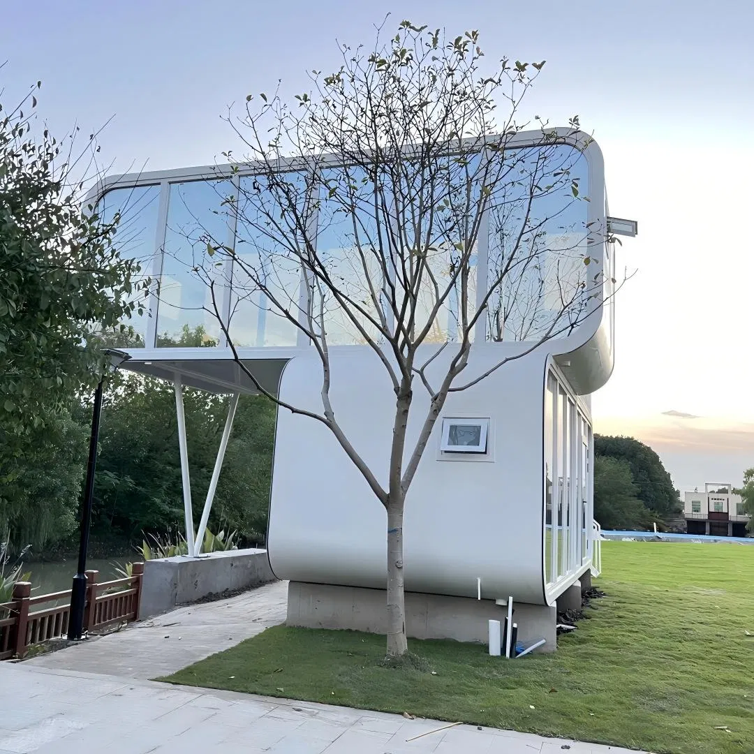 Furnished Portable Office Tiny Smart Modular Apple Cabin Pod House Premade Mobile Capsule Prefabricated Mountain Home