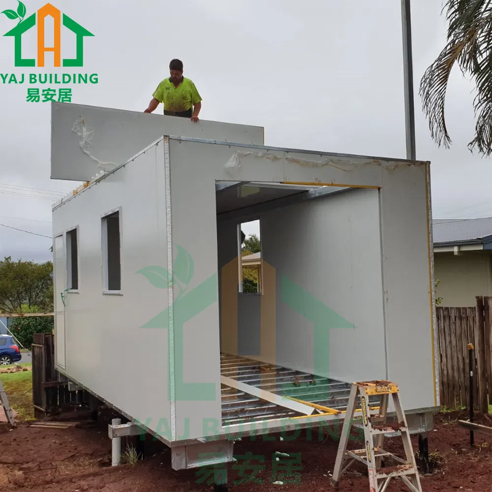 Container House Modern Design Luxury Office Site Cottage Panel ساندويتش جمعية سهل منزل