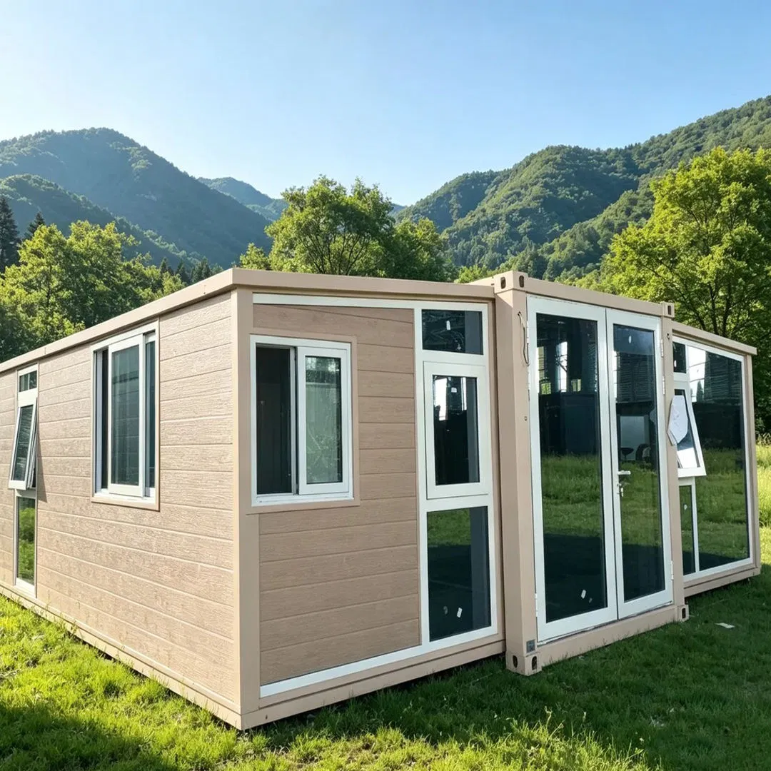 Customized Apple Cabin Ready Built Tiny Luxury Prefabricated Mobile House