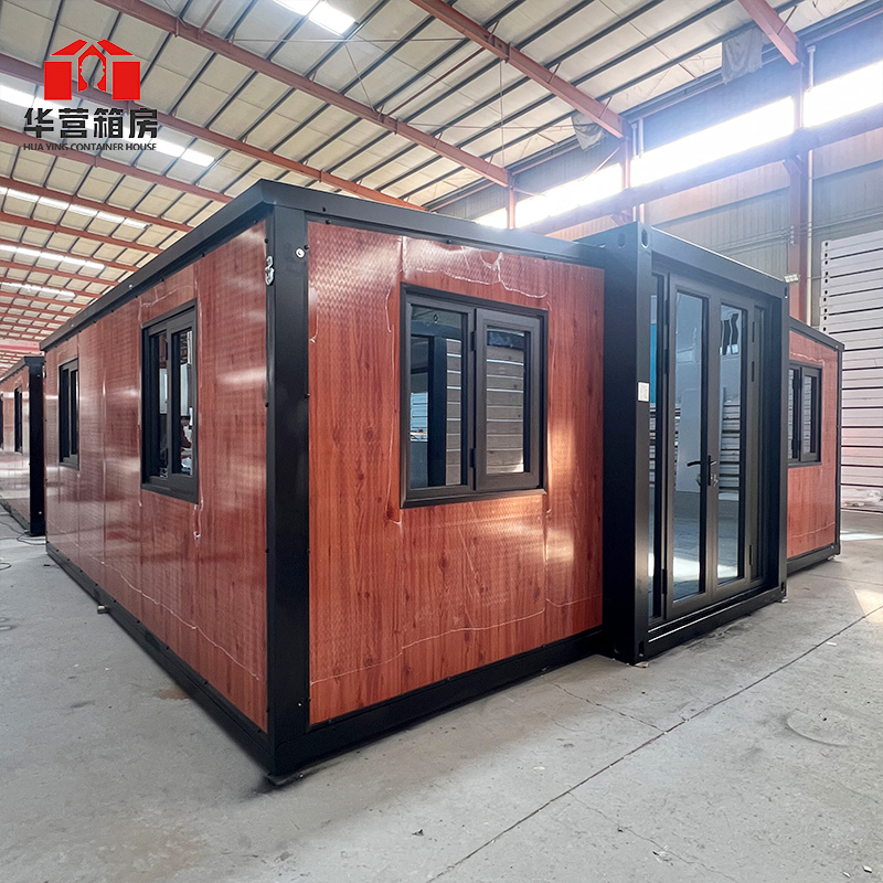 فيلا حاوية متنقلة معيارية بإطار فولاذي بتصميم حديث