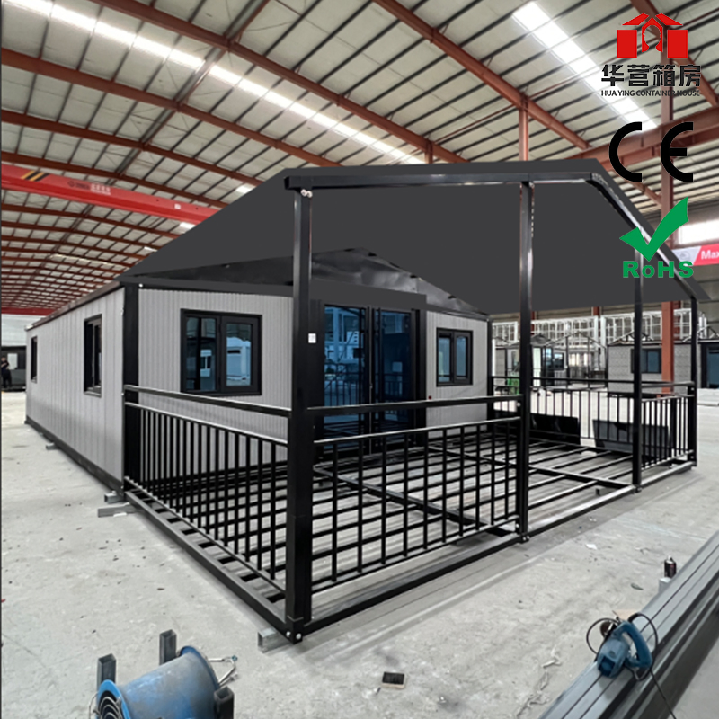 أفضل منزل صغير قابل للتوسيع للبيع Home20FT 40FT فيلا فاخرة للعطلات 1 2 3 4 غرفة نوم منزل مسبق الصنع مبنى مكتبي من الصلب مع حمام