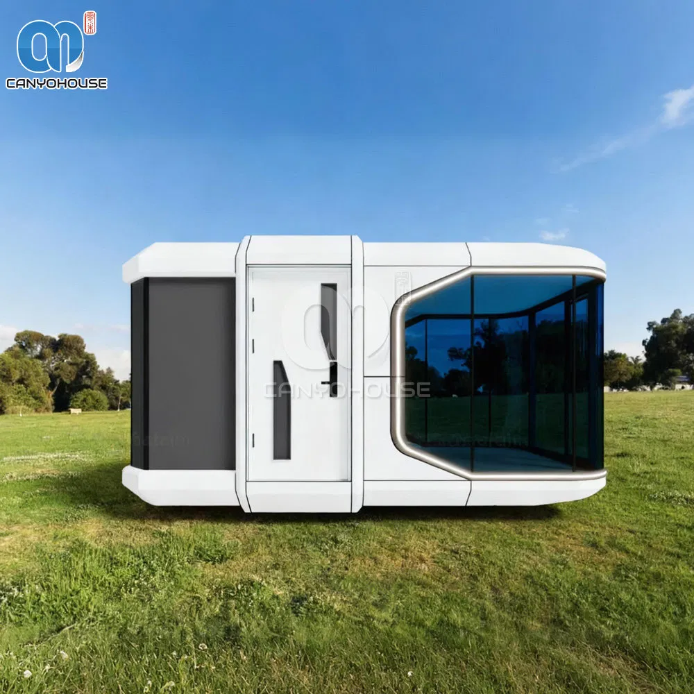 موزع منازل حاويات فاخرة تصميم صديق للبيئة عالي الإحكام منازل مسبقة الصنع وحدات فندقية