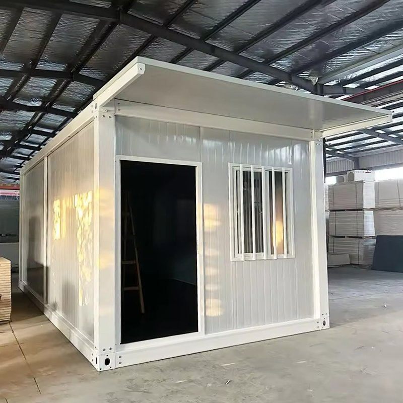 منازل كوتاج فاخرة مخصصة 20FT حديثة متنقلة مسبقة الصنع خفيفة من الصلب صغيرة قابلة للتفكيك منزل حاوية
