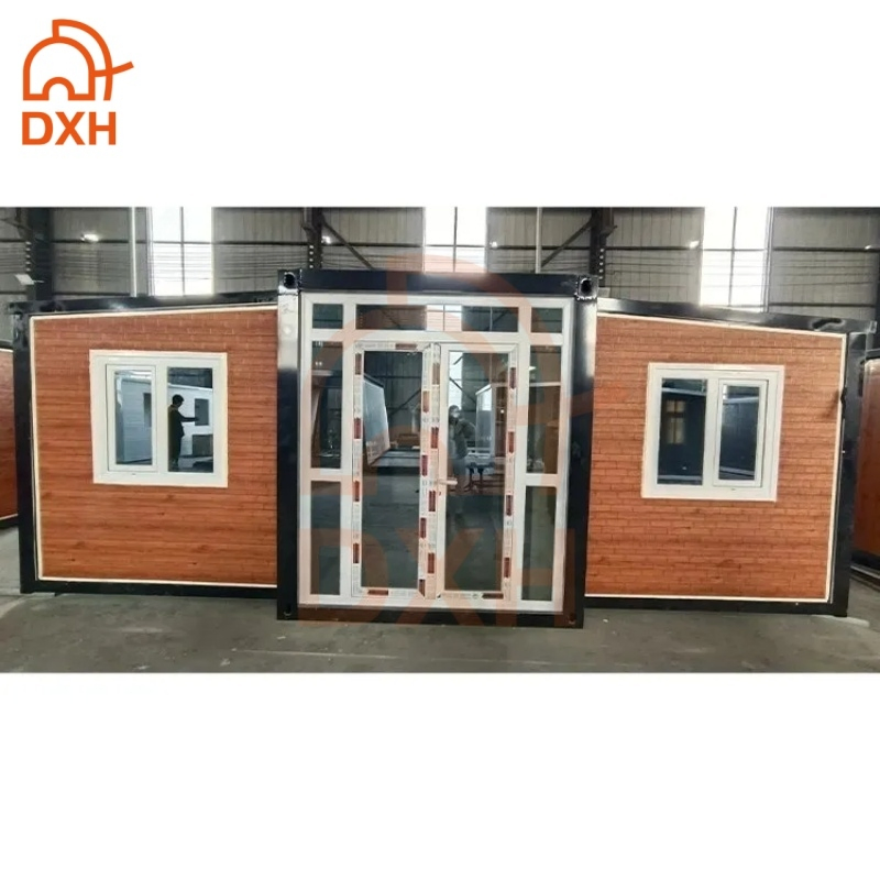 سعر المصنع عالي الجودة منزل حديث فخم مسبق الصنع قابل للطي منتجع فندقي قابل للتوسيع منزل حاوية قابل للطي