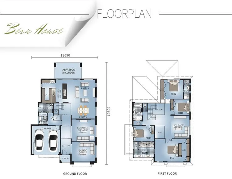 Bern House Floor Plan