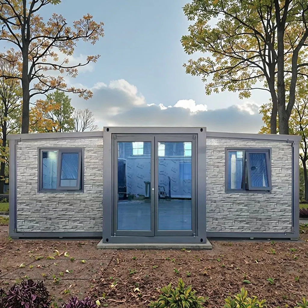 مكتب ذكي حديث على الواجهة البحرية: تصميم حاوية مسبقة الصنع فاخرة
